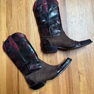 Donald J. Pliner cowgirl western boots size 7.5